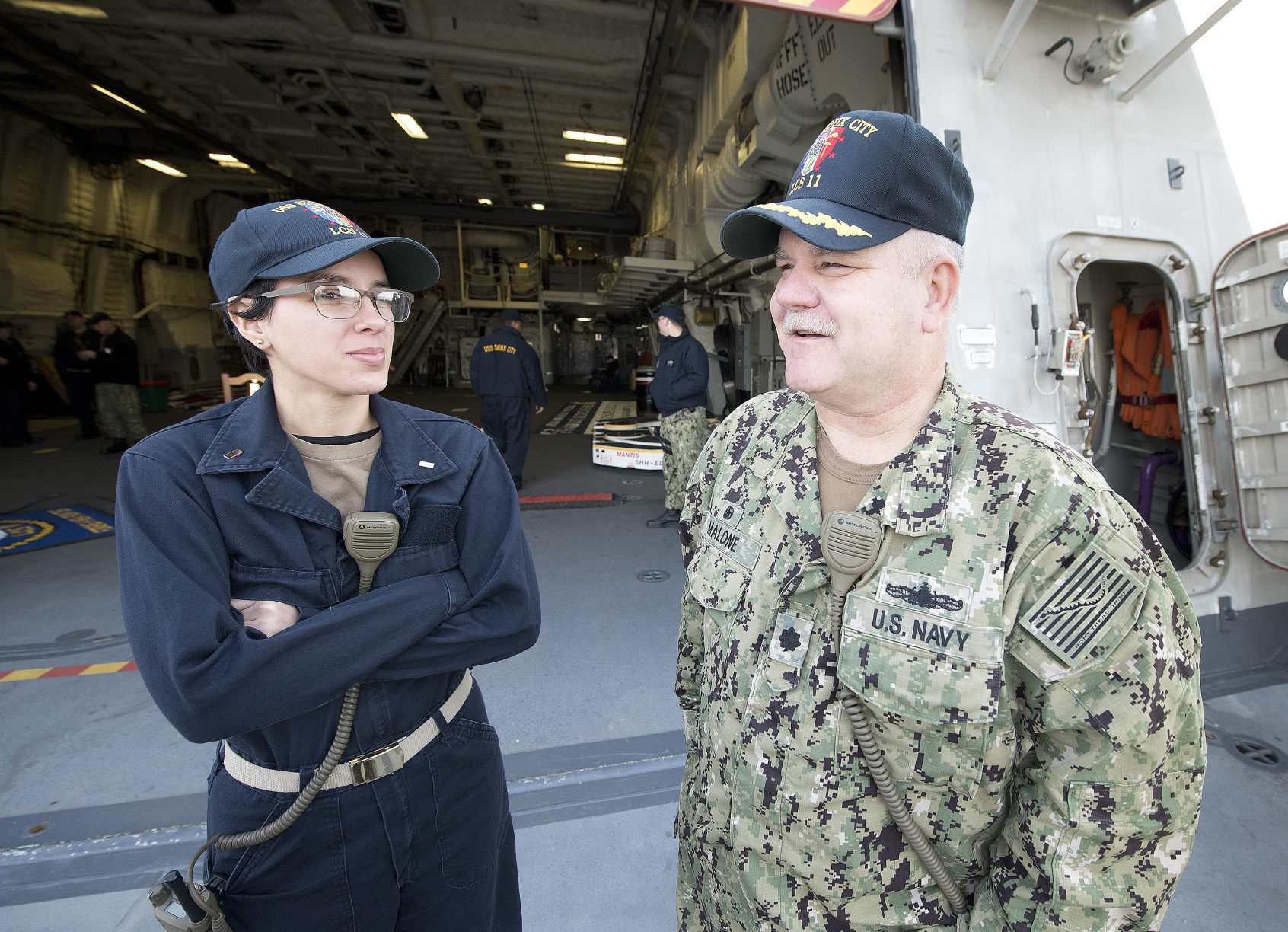 USS Sioux City departure